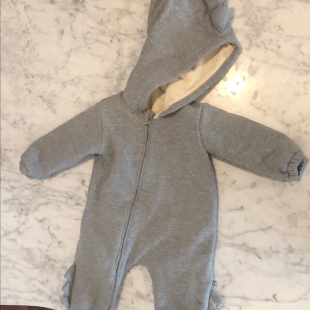 Brand New Dinosaur Hooded Onesie